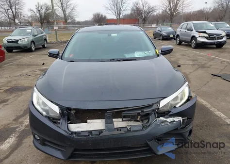 2017 Honda Civic Ex-T from USA, damaged, VIN 19XFC1F37HE009256